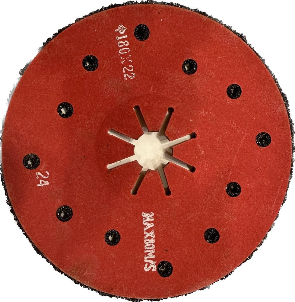 10 PACK! 7 Inch Flex Discs - C24 Sanding Discs Silicon Carbide Rough Surface