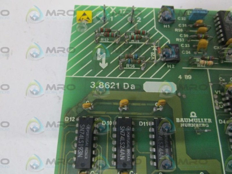 BAUMULLER PC BOARD 3.8621Da UNMP