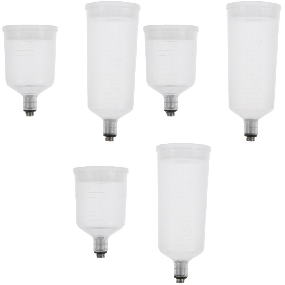 3 Count Airbrush Replacement Part Pot Replaceable Cup Mixing Cups