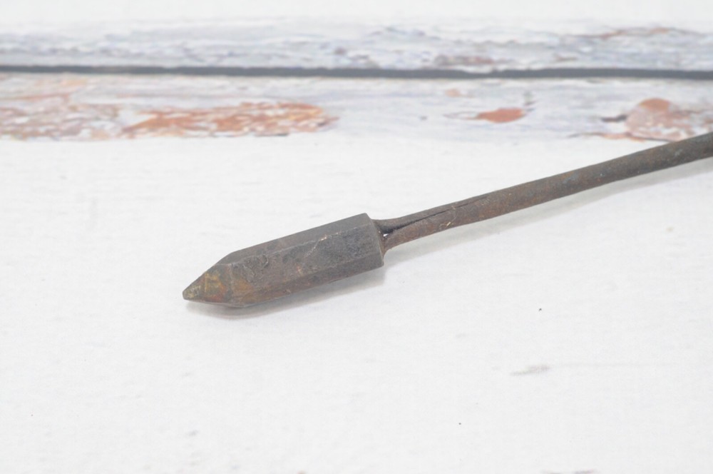 Antique Soldering Irons Copper Head, Wood Handle, Blacksmith Tool Primitive Tool
