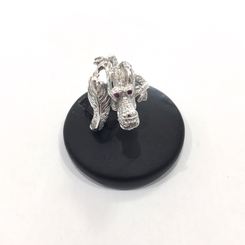 925% Silver Dragon Ring, Rhodium Plating - AN25/A