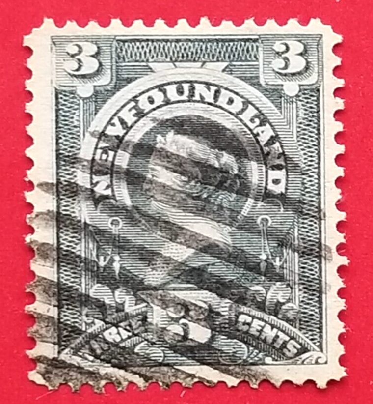 Canada Newfoundland #60 Queen Victoria Used