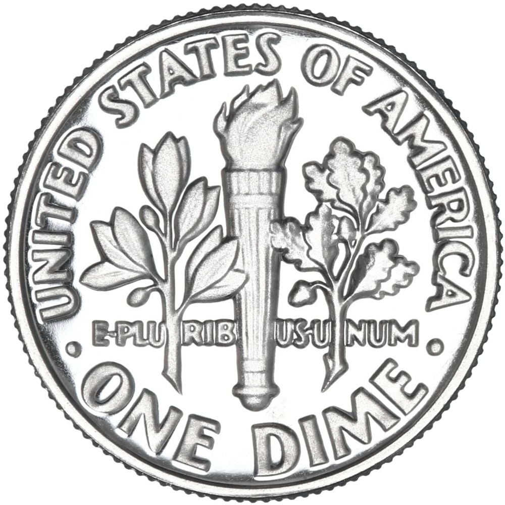 1982 S Roosevelt Dime Gem Deep Cameo CN-Clad Proof US Coin
