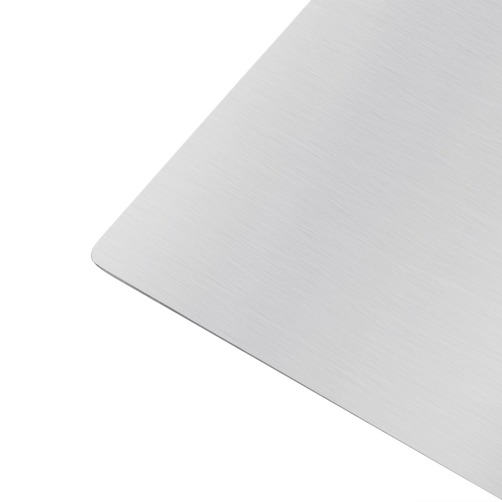 Stainless Steel Chopping Cutting Board Counter Top Protector w/ Front Overhang