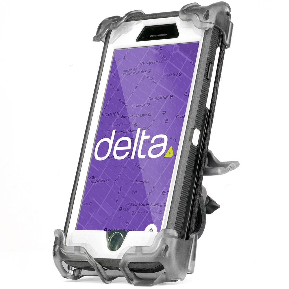 Delta Cycle Hefty + Deluxe Phone Holder For Smartphone Bicycle