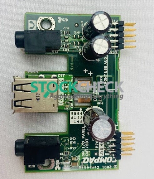 Compaq 263477-001 REV 0B Front USB/Audio Board