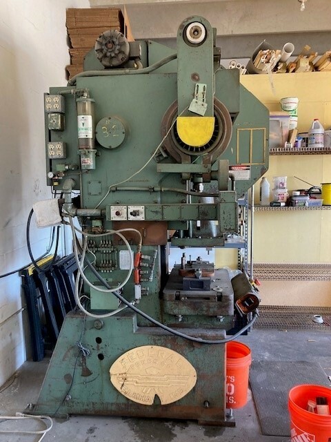 FEDERAL 45 OBI PUNCH PRESS