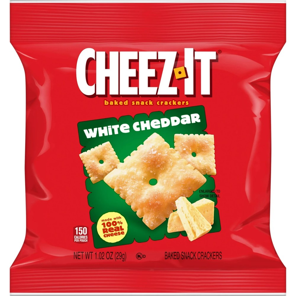 Cheez-It Variety Pack Cheese Crackers, Baked Snack Crackers, 20 Count