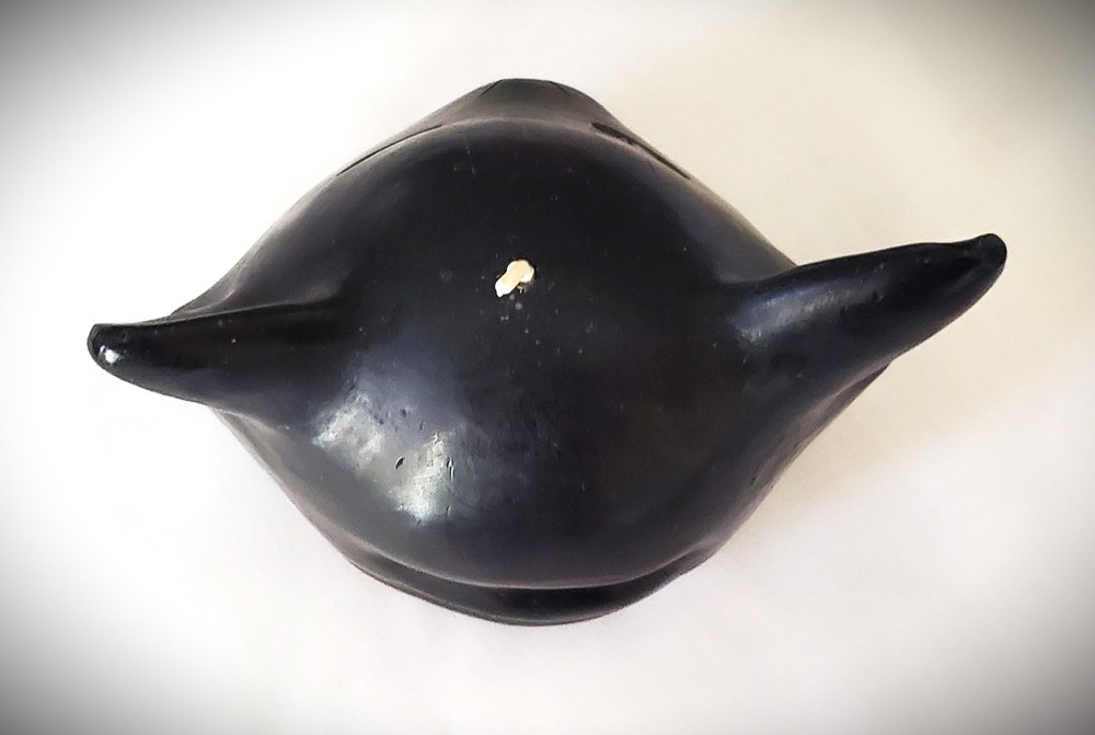 Halloween Black Cat Head Candle