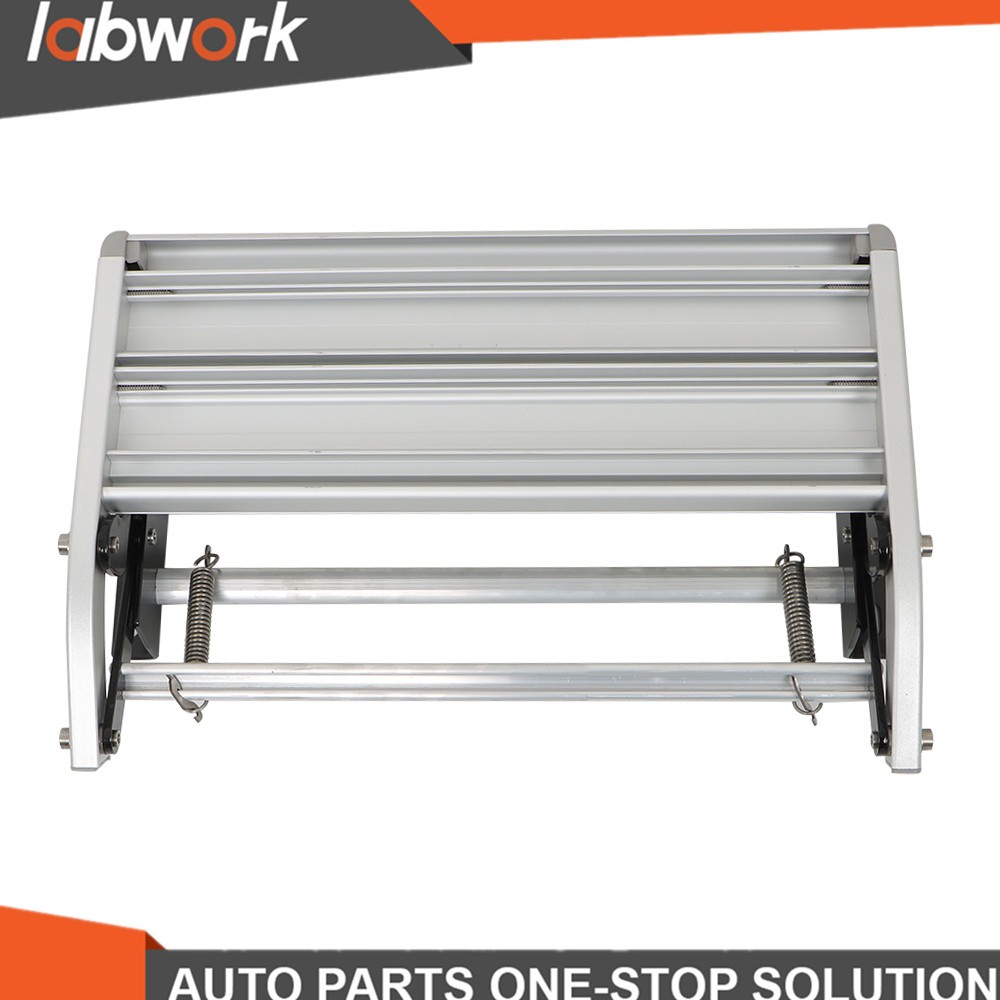 Labwork RV Camper Platform Steps Stair Anti-Slip Manual Pull Out Retractable