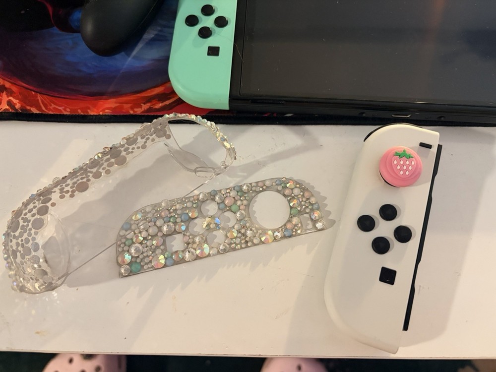 Nintendo Switch OLED Console Bundle with Dock, Joy-Cons, Carrying Case