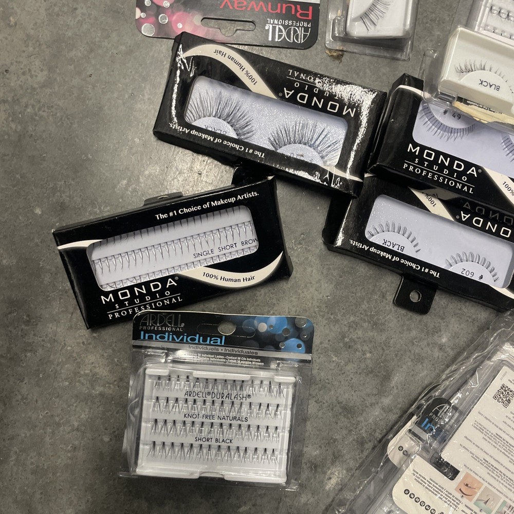 Eyelashes Lot 35pcs Assorted Brands