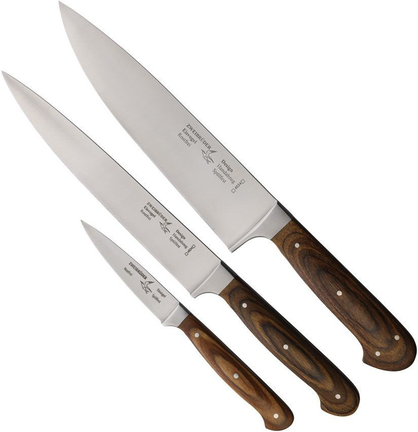 Zweibruder Kitchen Knife Set 3PC New