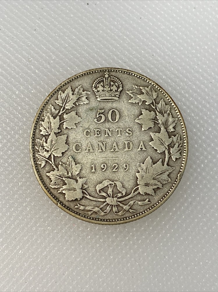 1929 canada 50 cents S1