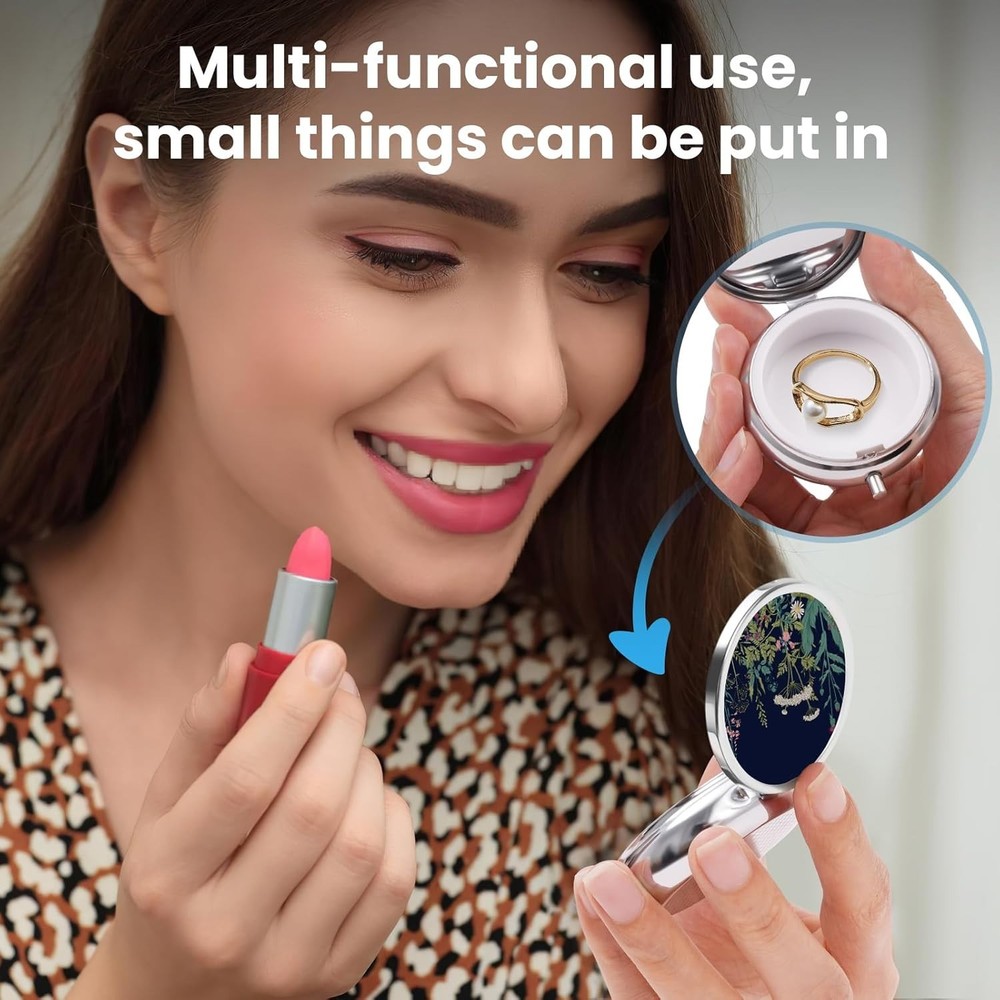 Durable Mini Pill Organizer with Flexible Lock - Essential for Vitamins & More