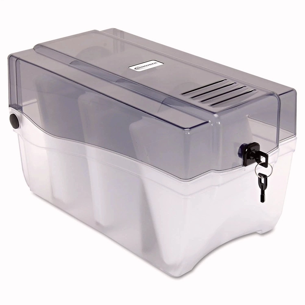 CD/DVD Storage Case IVR39502 Each. Grey/Clear