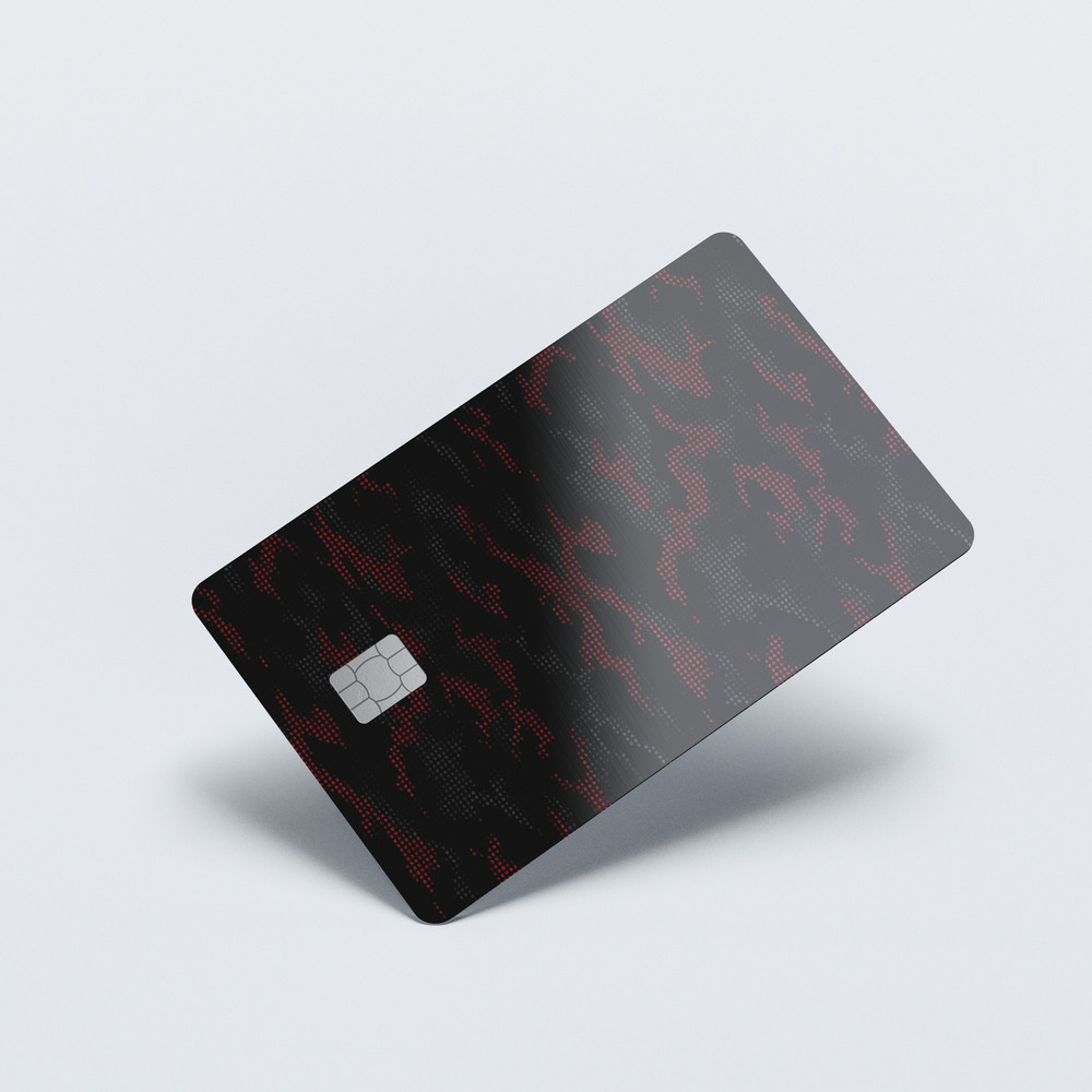 Midnight Ember Camo Card Skin