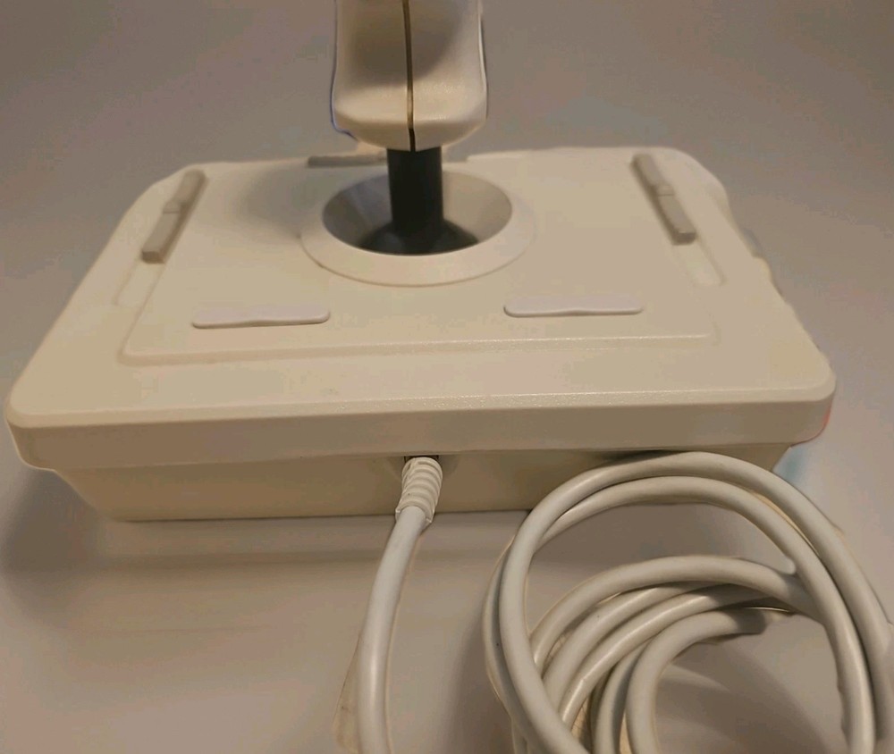 VTG Radio Shack Flight PC Joystick Controller & VTG Cat Optical Reader. Untested