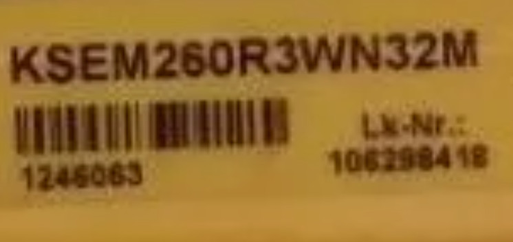 F GENUINE  INSERTS     1 PCS             KSEM260R3 WN32M