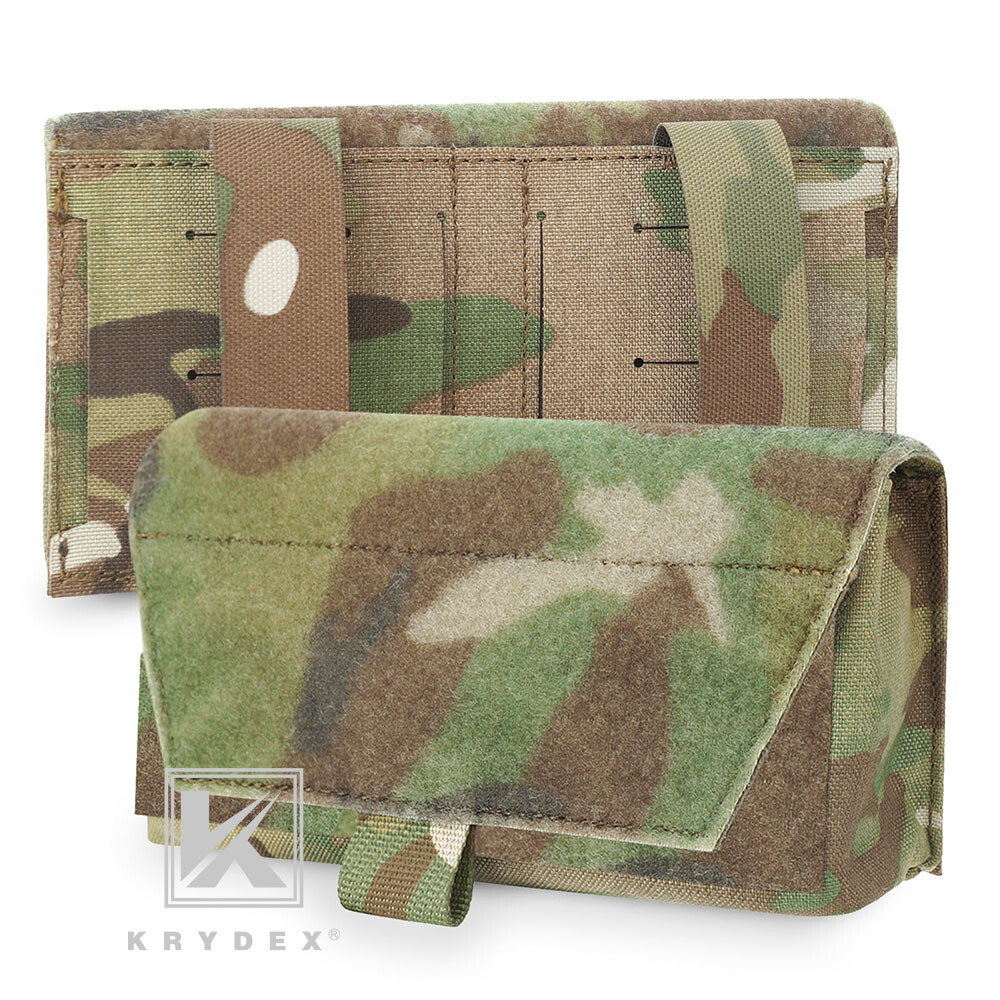 KRYDEX Tactical Shot Shell Ammo Pouch Removable Elastic Pack MOLLE / Belt Mount