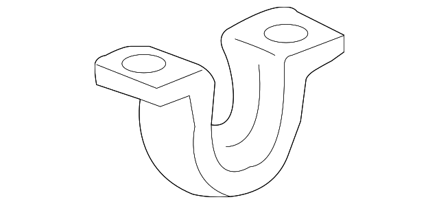 Genuine Ford Stabilizer Bar Bracket 6L2Z5486AA