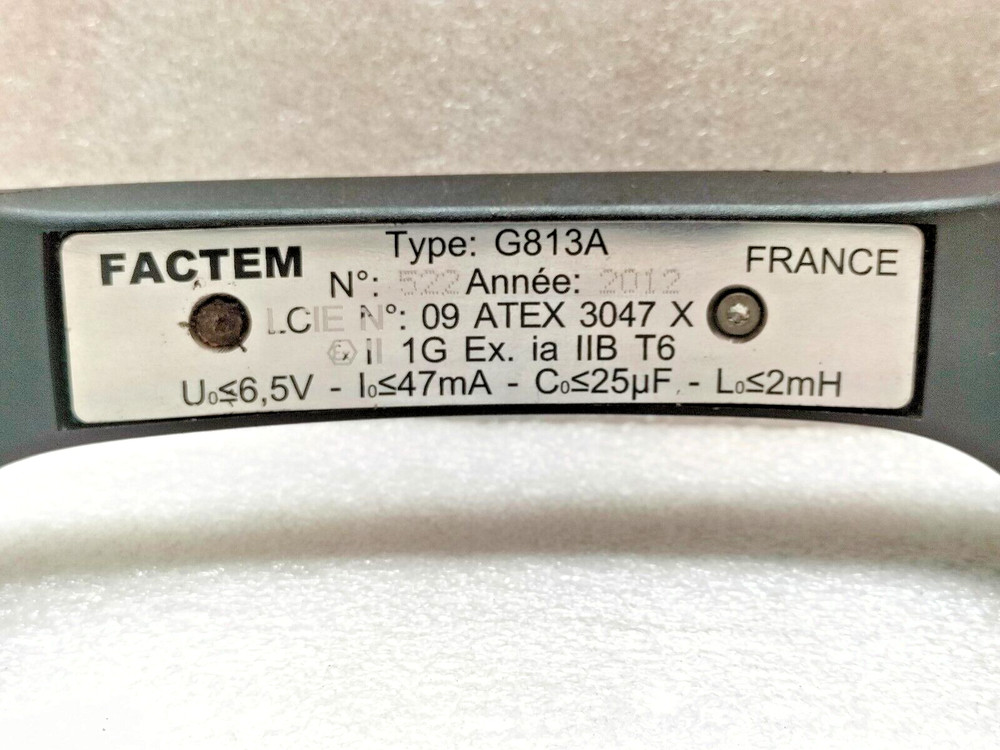 FACTEM G813A ATEX THERMOPLASTIC HANDSET