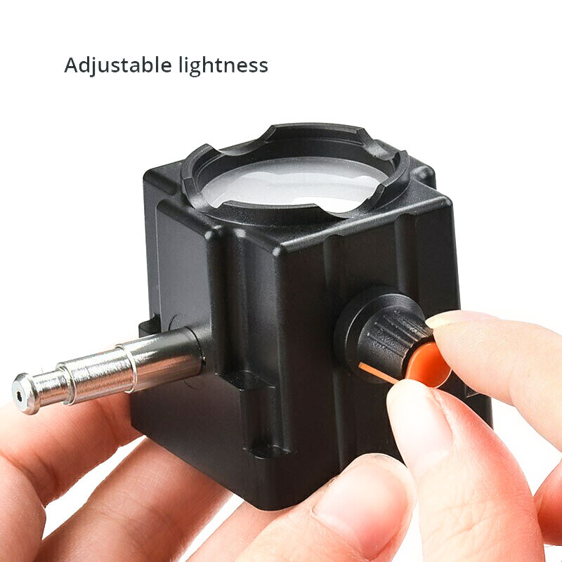 USB LED Light Rechargable Microscope Lighting Bottom Supplementary Lamp Source