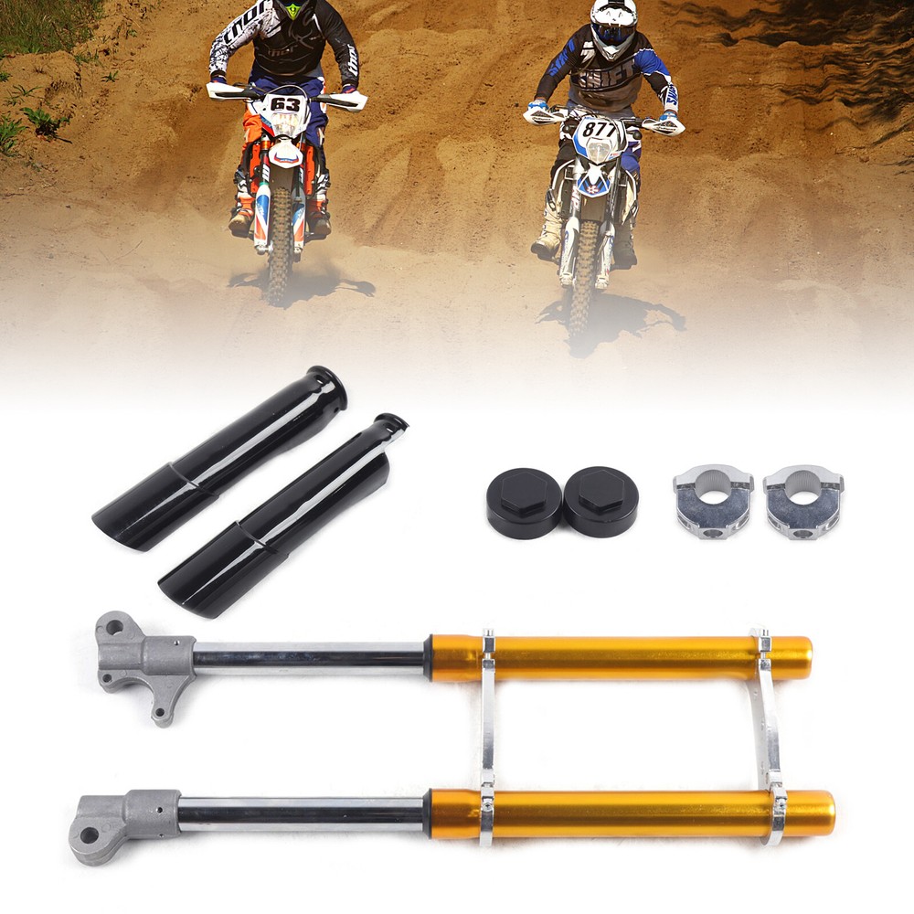 Gold Mini Front Fork Shocker for 49CC 2-Stroke Dirt Pit Bikes