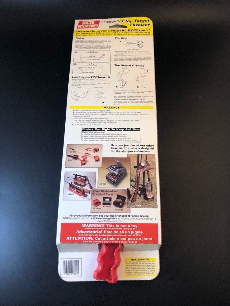EZ-Throw II Clay Target Thrower Vf2