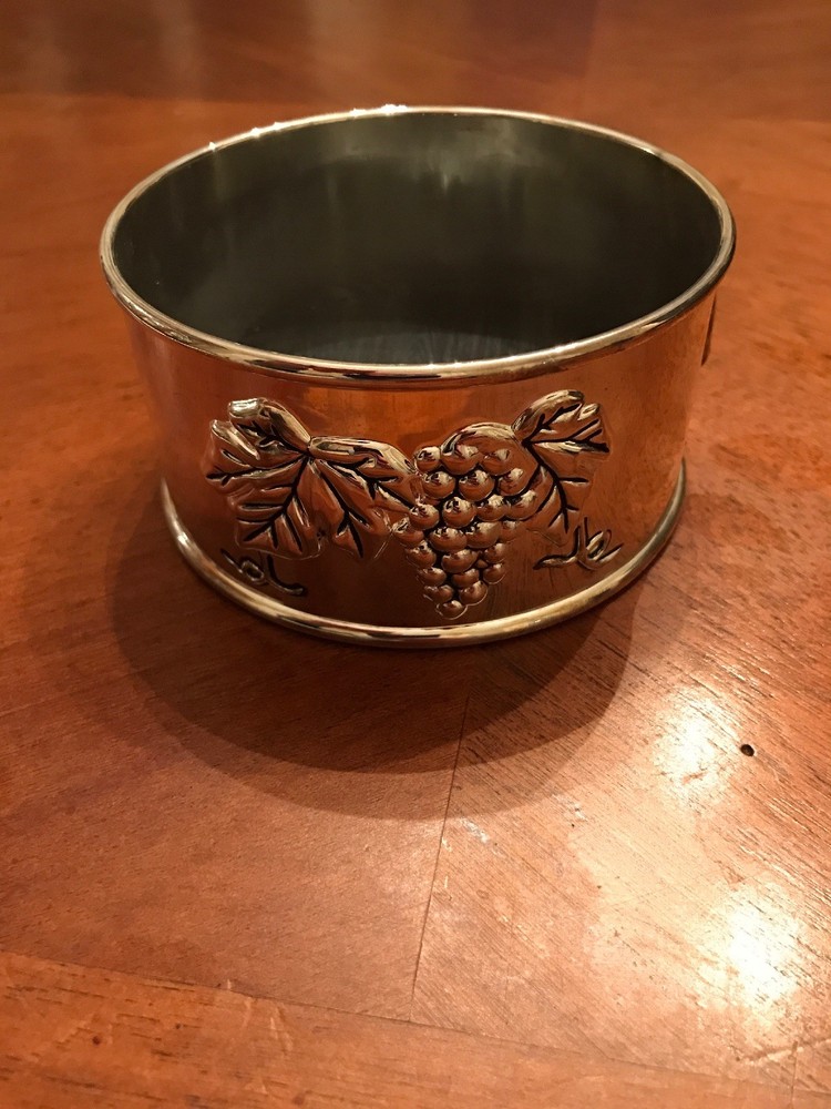 International Silver Company Silver Plated Wine Caddy Coaster