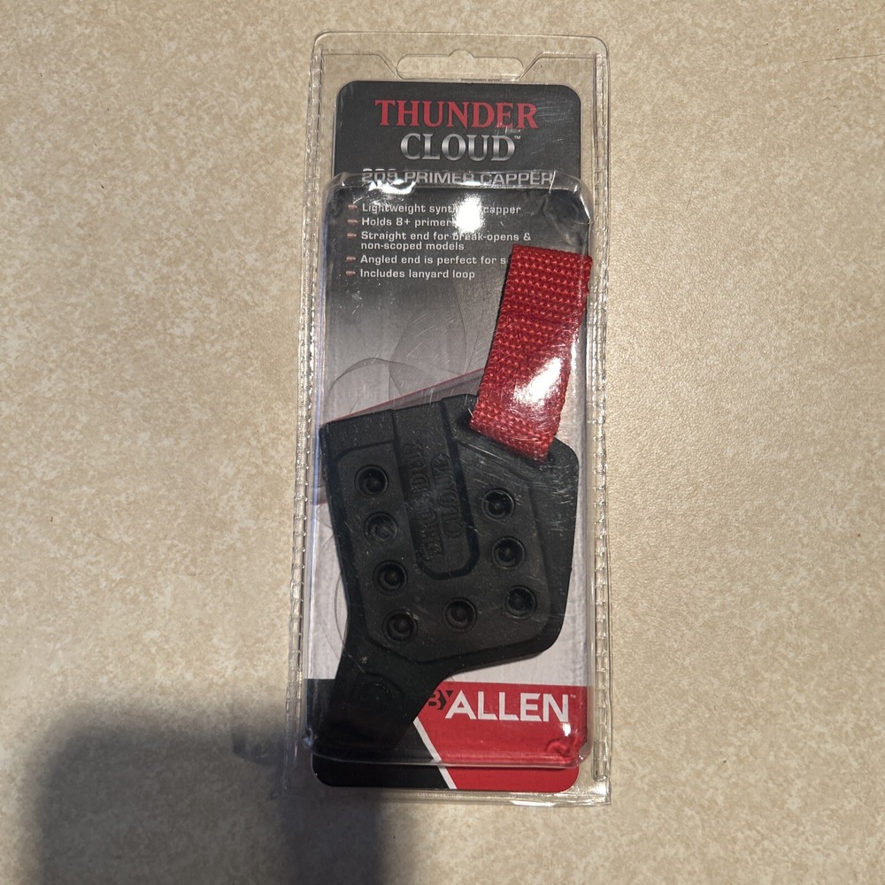 209 Primer Capper Muzzleloader ThunderCloud™ Allen™ Holds 8+Primers Deer Hunting