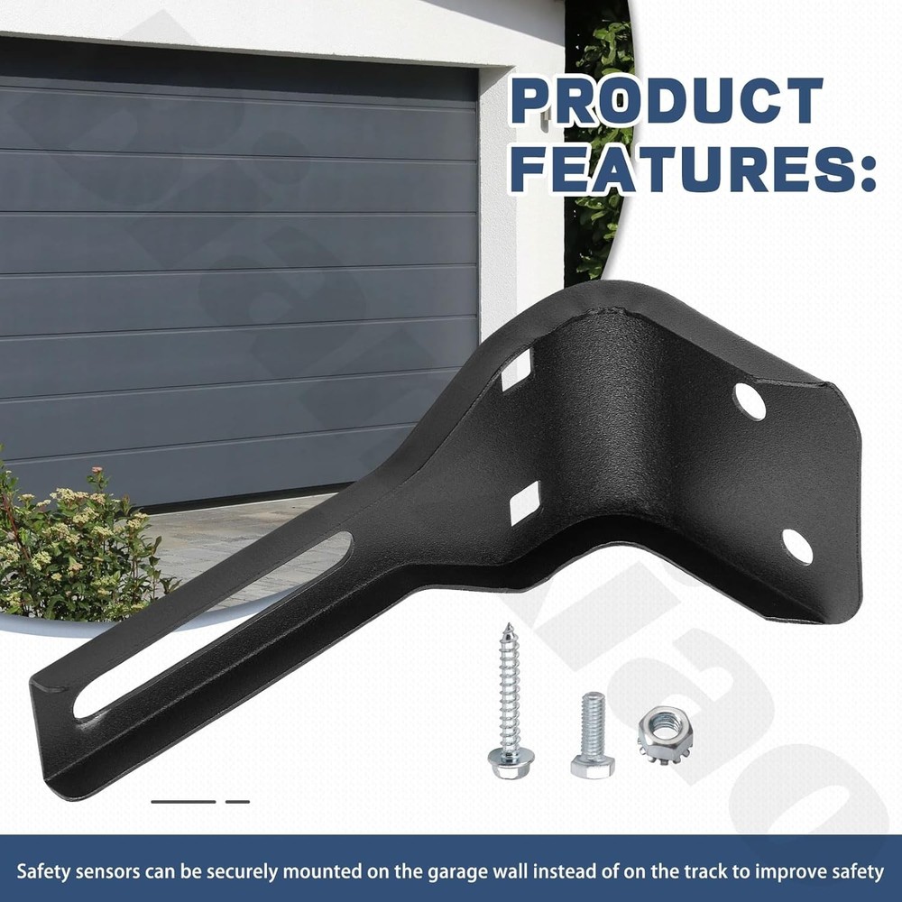 Safety Sensor Extension Bracket Kit 2 Pcs for Garage Door Systems