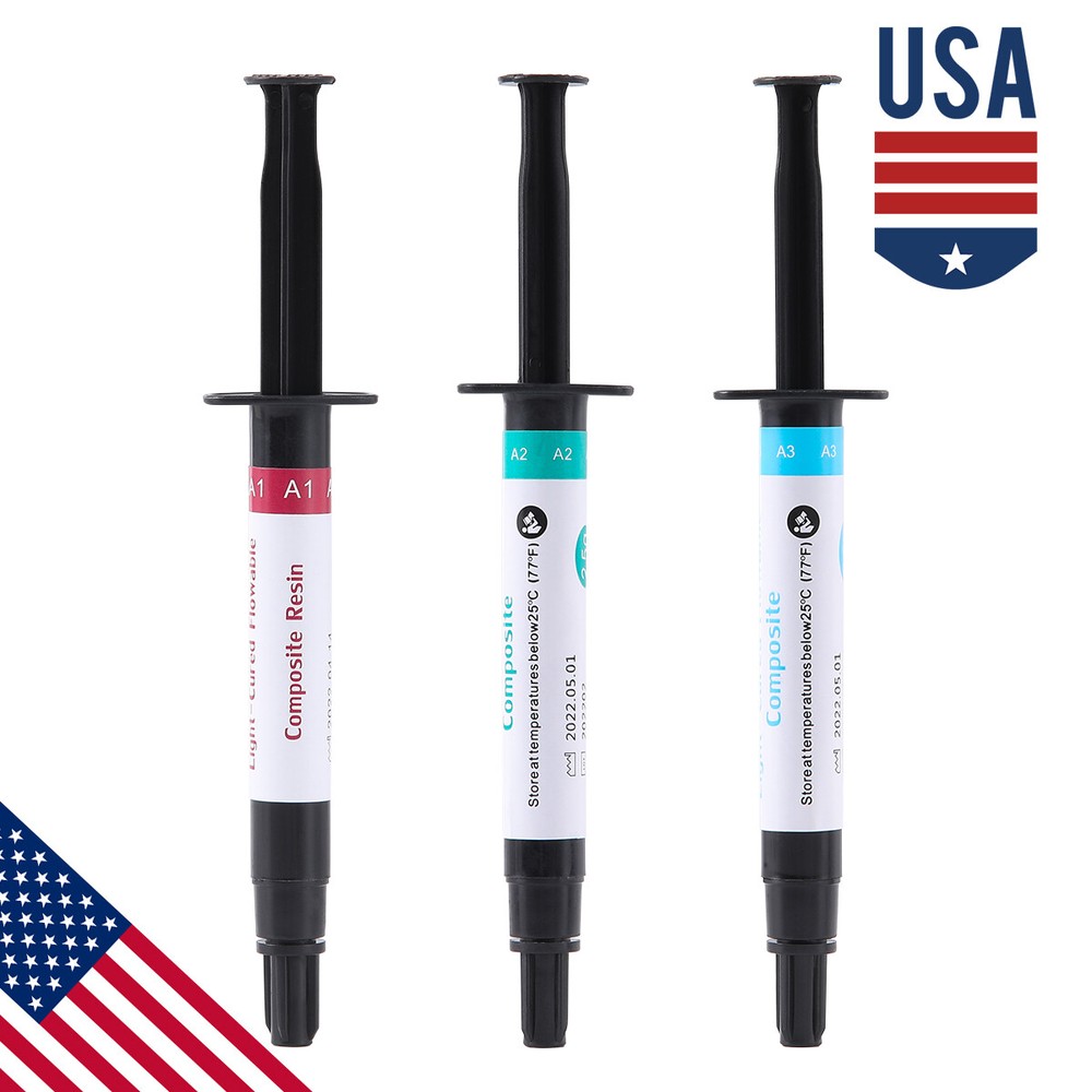 Dental Light Cure Universal Composite Resin / Etching Gel /Bonding Adhesive