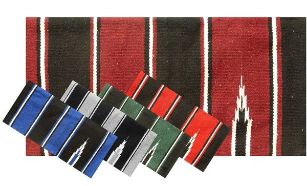30"x 60" SADDLE BLANKET Showman Navajo Design
