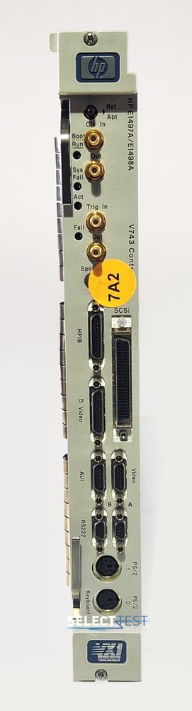 AGILENT (HP) E1498A (V743) 1-SLOT C-SIZED EMBEDDED CONTROLLER *LOOK* (REF: 990N)