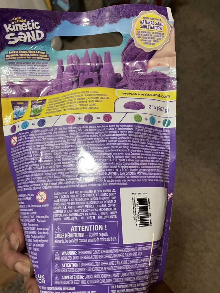 Kinetic Sand Purple