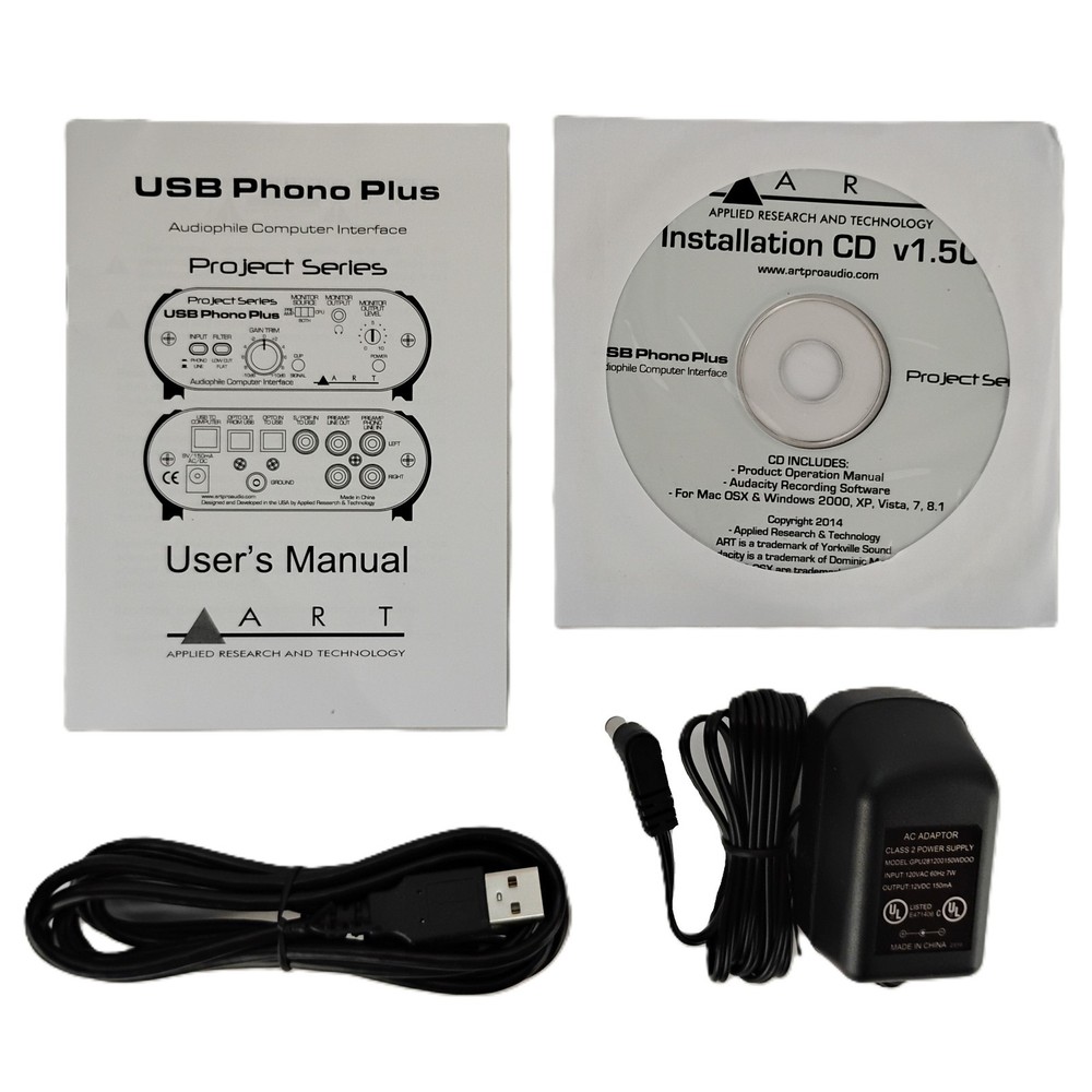 USB Phono Plus Audiophile Computer Interface