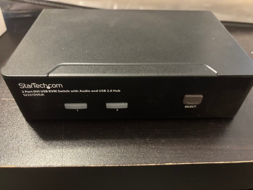 StarTech 2 Port DVI KVM Switch SV231DVIUA