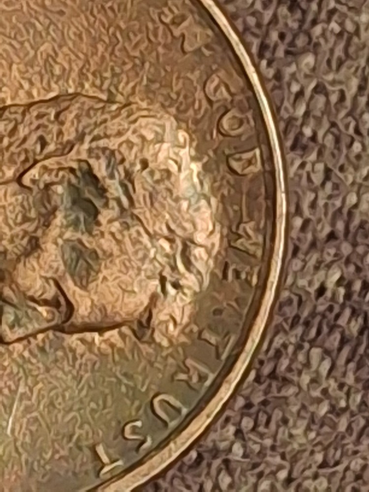 1985 D LINCOLN ERROR PENNY - "IBERTY"