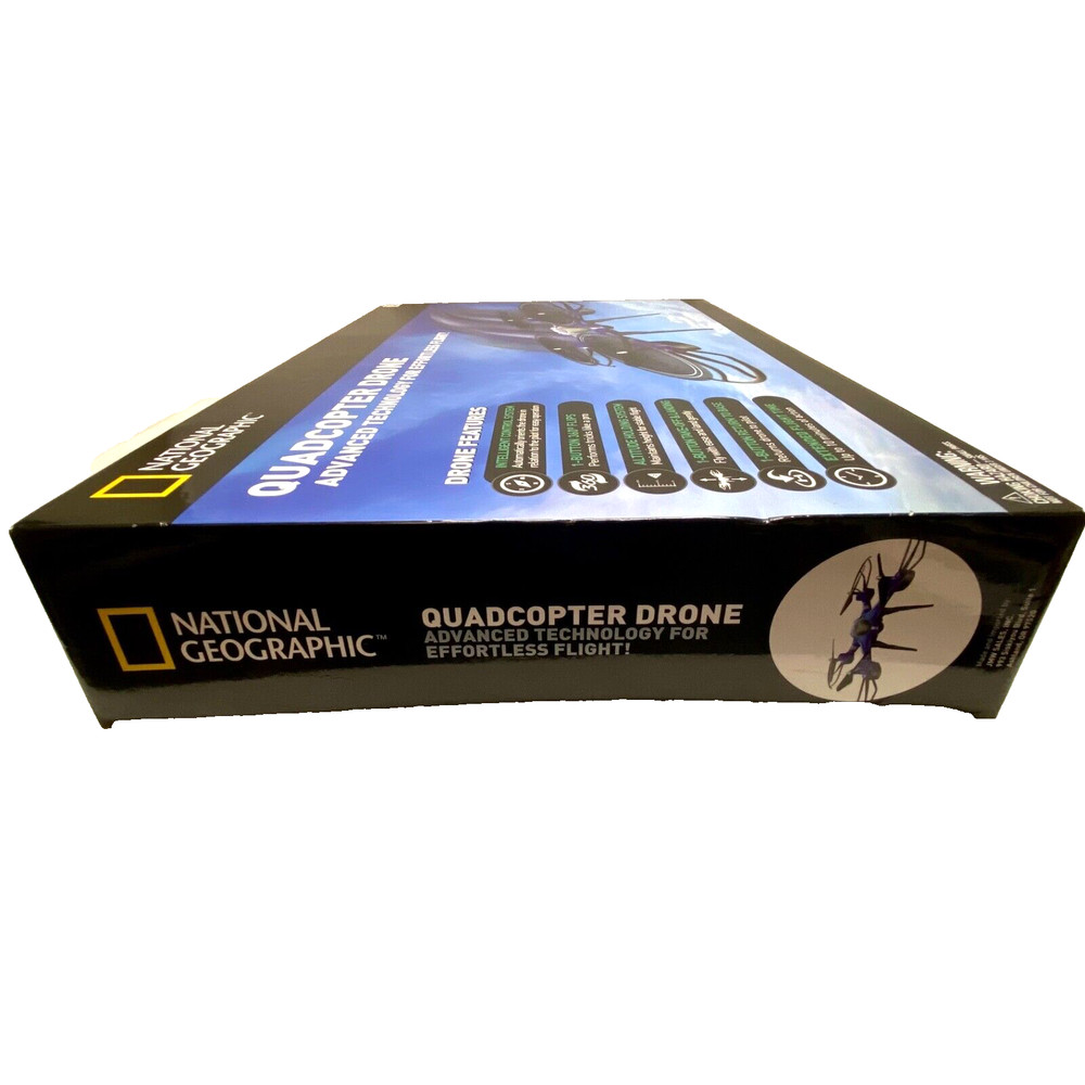 Quadcopter Drone Advanced Technology National Geographic Remote Control NIB