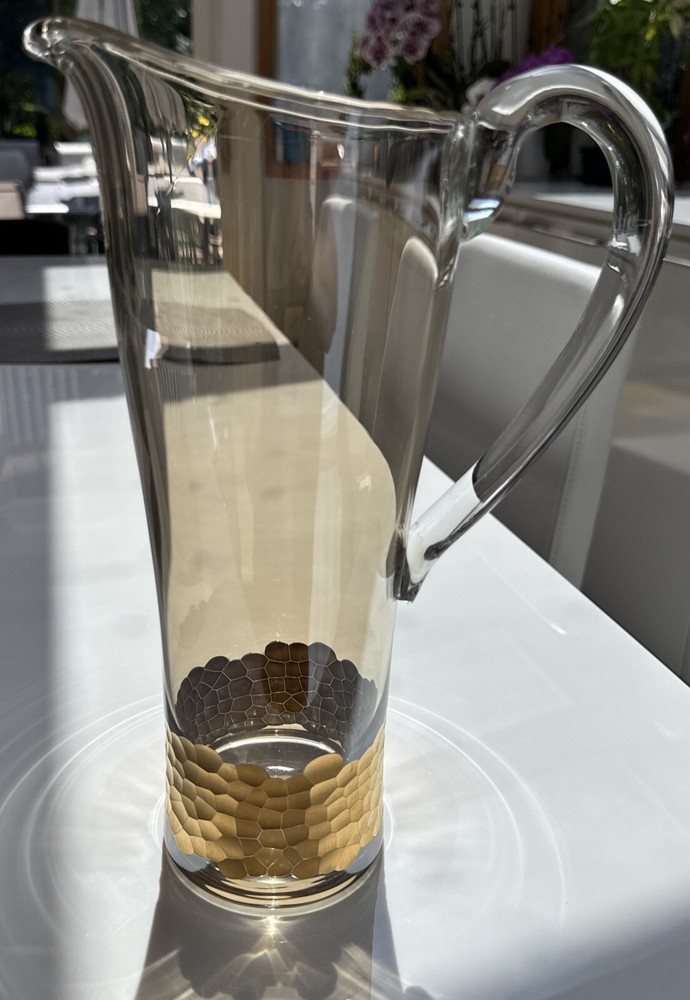 Kim Seybert Gold Paillette Pitcher 48 Oz