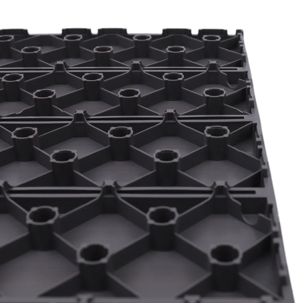 Interlocking 12"x12" Plastic Composite Patio Deck Tiles Easy DIY Installation