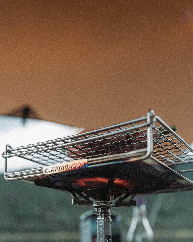 Camping Moon Compact Stainless Steel Toaster