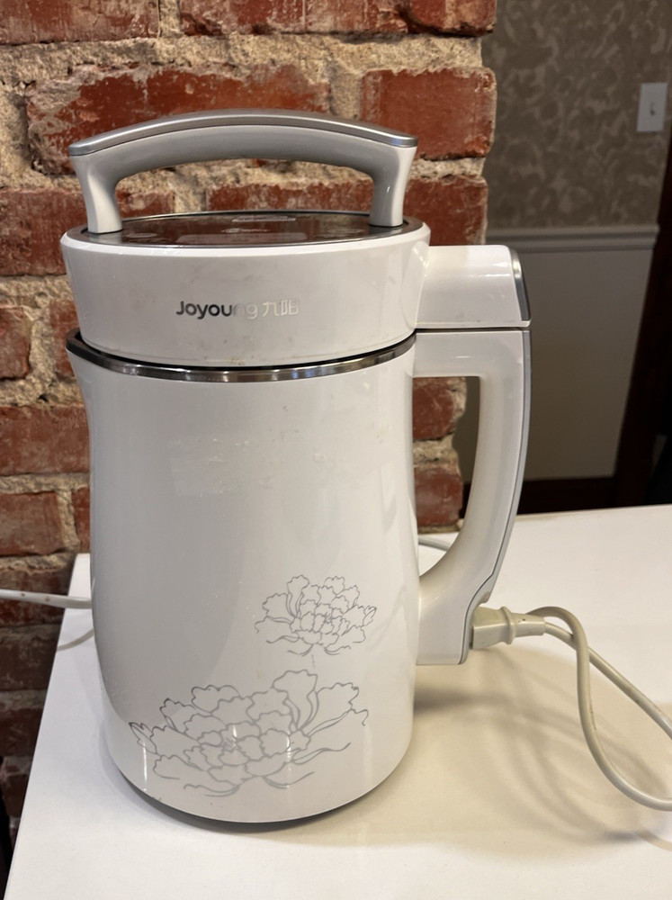 Joyoung Soy Milk Maker Stainless Steel White Gold Multi-Function TESTED