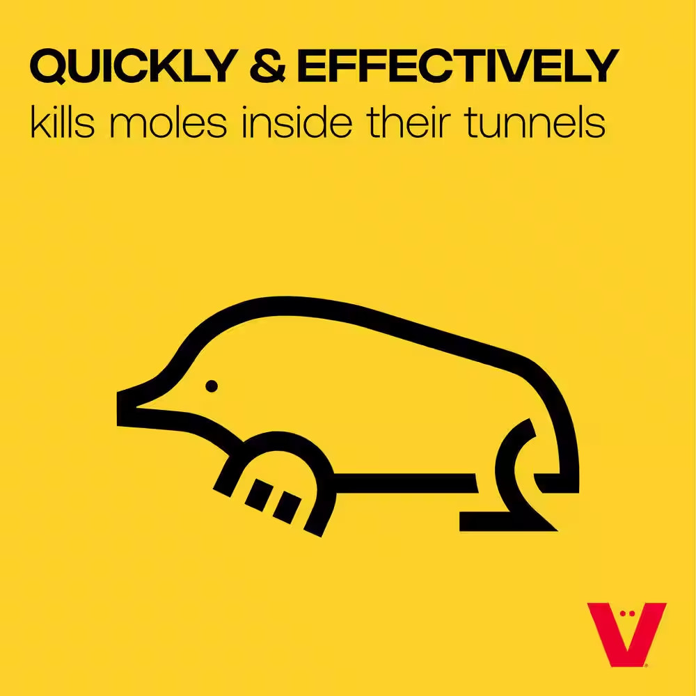 Plunger Style Mole Trap