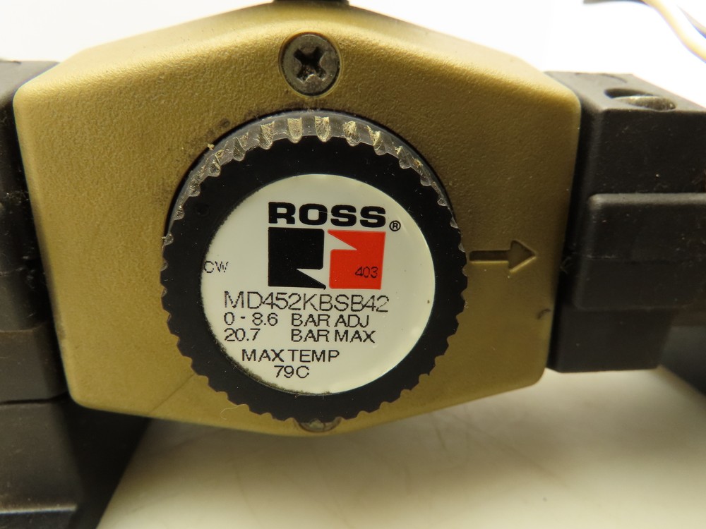 Ross MD451PSB42 Pneumatic Inline Lubricator Air Filter Regulator Assembly