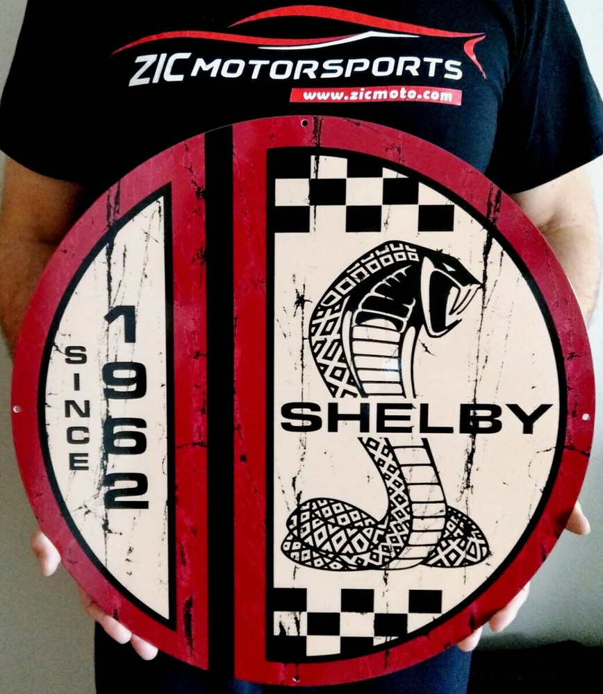 SHELBY SPLIT CIRCLE DISTRESSED METAL SIGN - 19x19 (Large)