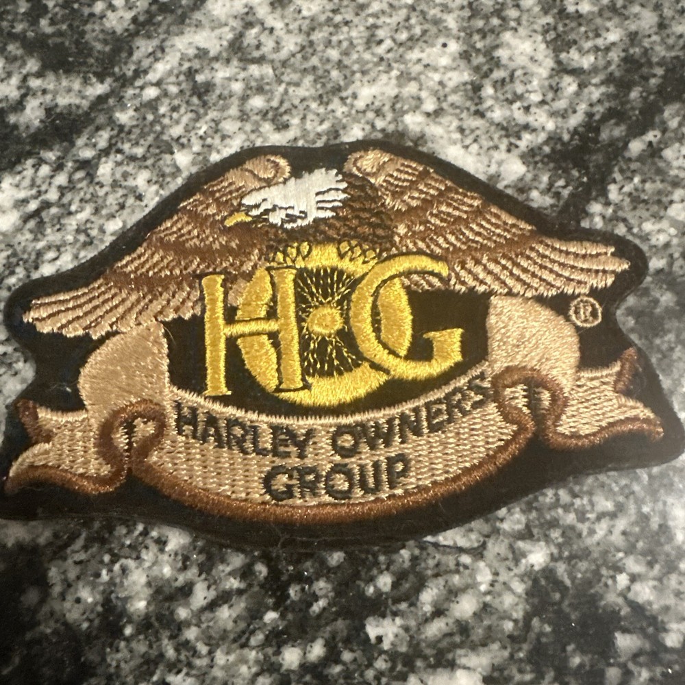 Harley Davidson Boy Harley Owners Group Patch Vintage Biker Style Patch Set