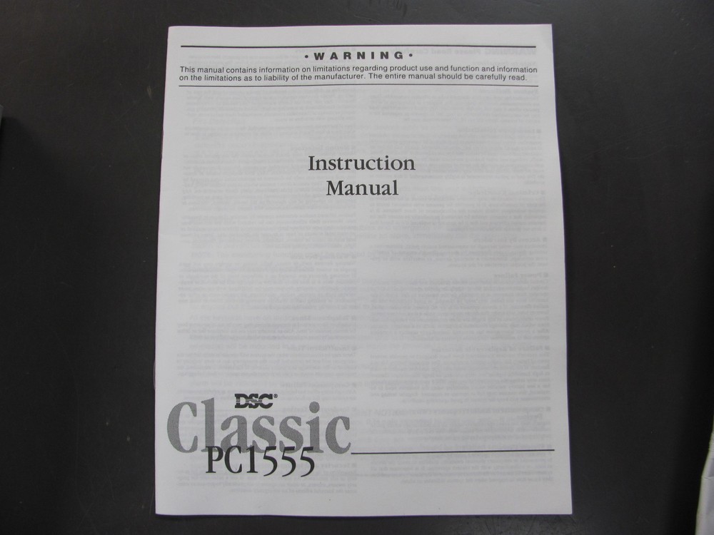 DSC Classic Series PC1555 Keypad Control Panel Enclosure New Never Installed