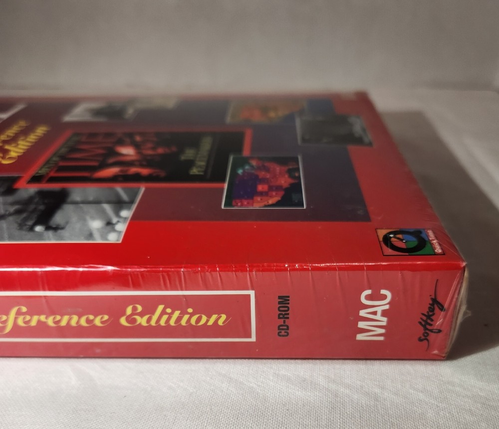 Time Almanac 1994 Reference Edition CD Apple Mac Computer VINTAGE SEALED RARE